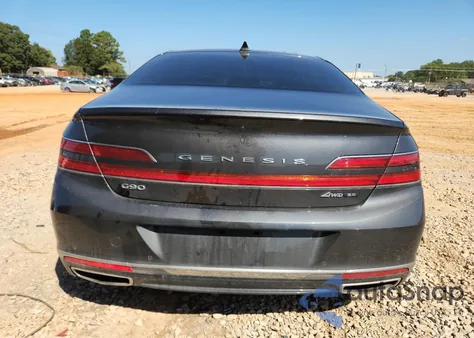 2022 Genesis G90 Ultimate z USA, uszkodzony, nr VIN KMTF54PH4NU096442